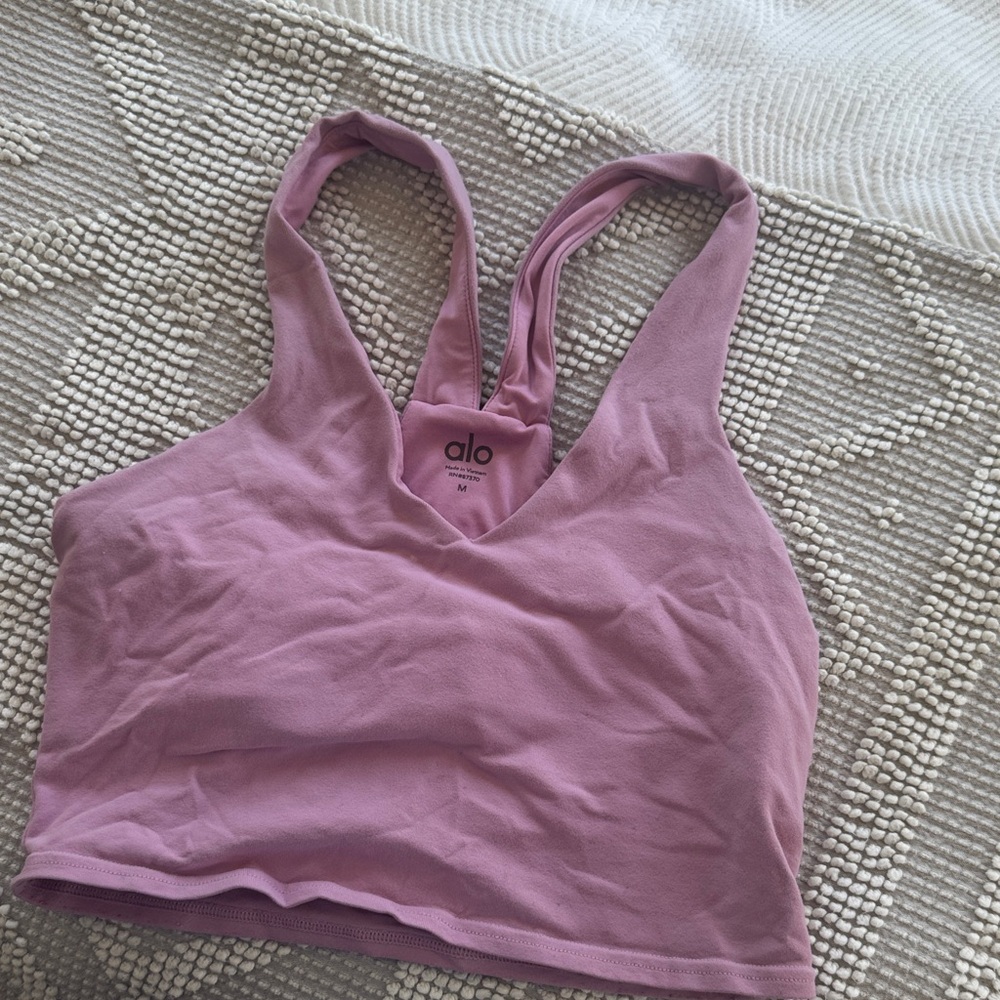 ALO Yoga Pink Sports Bra